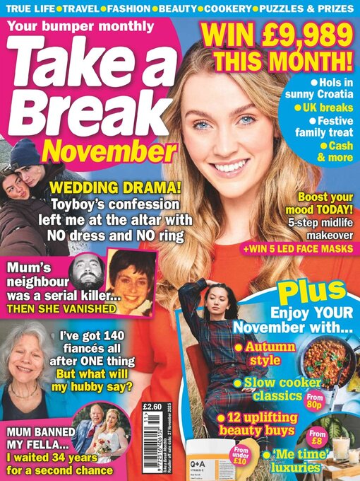 Title details for Take a Break Monthly by H BAUER PUBLISHING LIMITED - Available